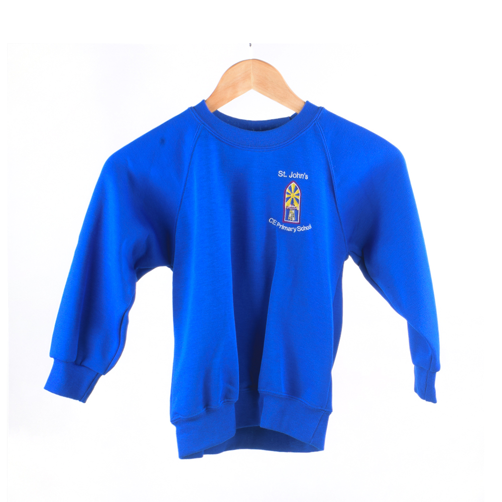 St Johns R/Neck Sweatshirt, St. Johns CE Primary School