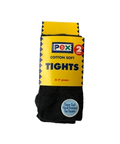 2PK Cotton Soft Tights, Generic Schoolwear