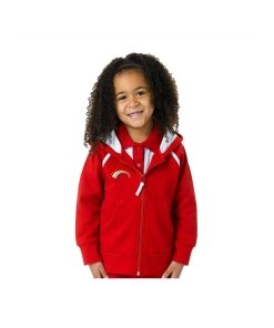 Rainbows zip hoodie, Rainbows