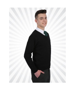 Innovation 50/50 V Neck Jumper, Generic Schoolwear, Knitwear, Bovington Academy