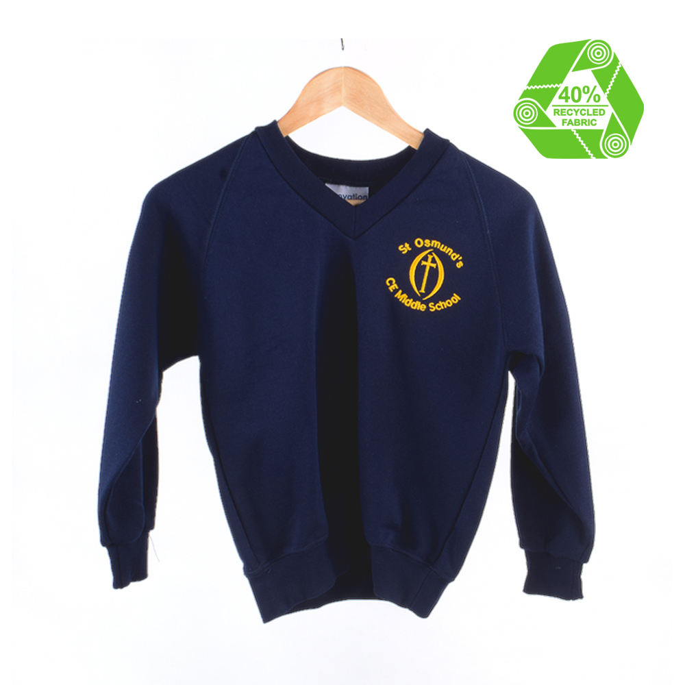 St Osmunds V/N Sweatshirt (Compulsory), St Osmunds CE Middle School