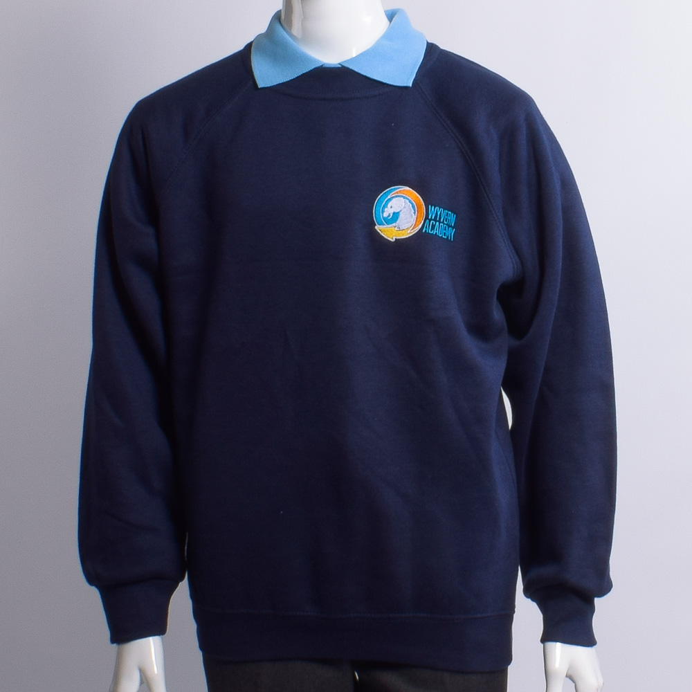 Wyvern Crew Neck Sweatshirt, Wyvern Academy